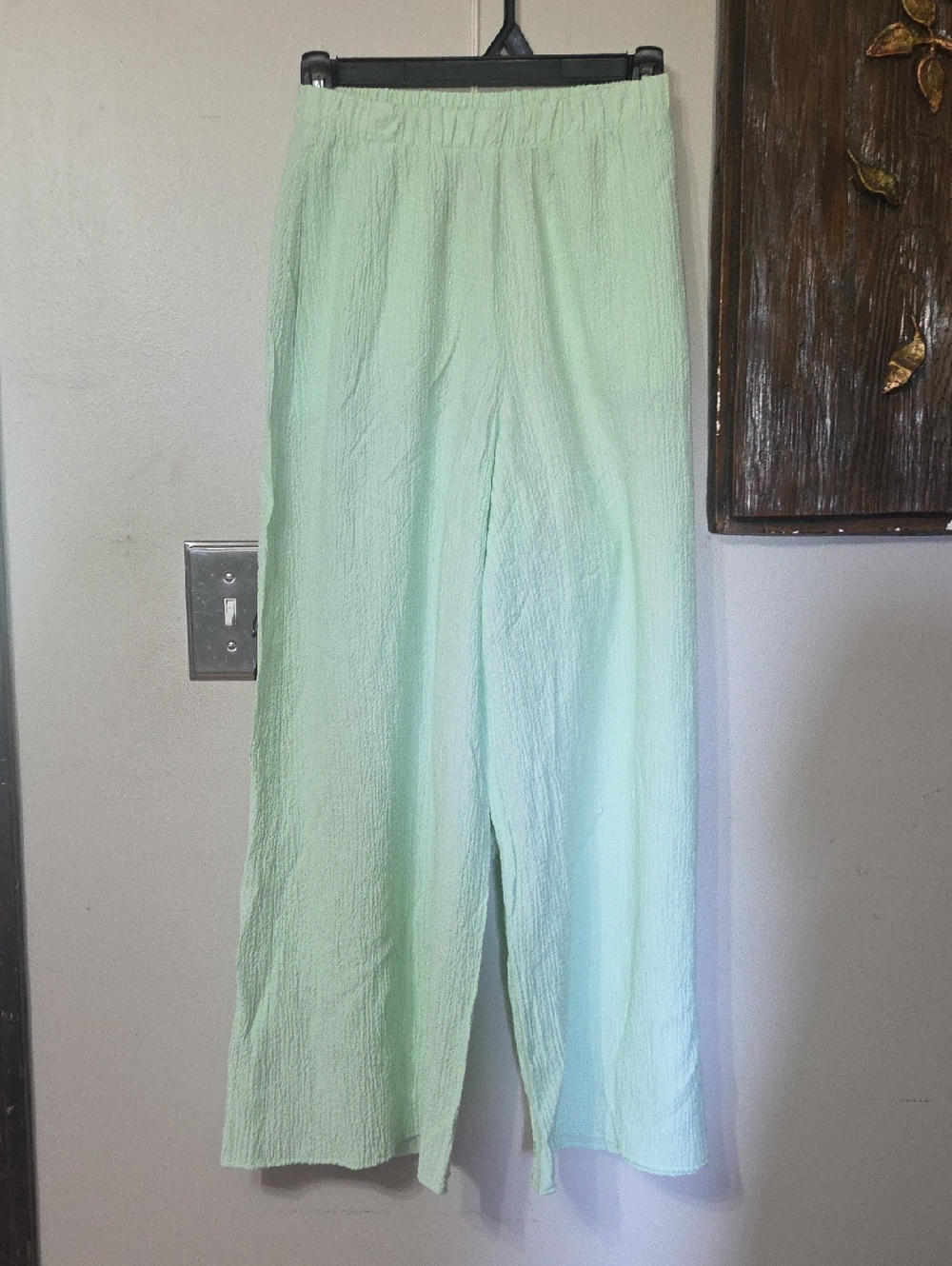 SHOW ME YOUR MUMU XS light green wide leg